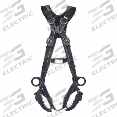 MSA Fall Protection Harness: Arc Flash, Confined Spaces/Gen Use/Welding, Vest Harness - Arc-Flash Rated Vest-Style Harnesses for Positioning