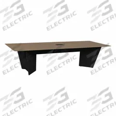 REGENCY Conference Table: Rectangle, Laminate/Melamine, Noble Oak, 120 in Overall Lg, PVC, 10 Seats (MPN ACT12048NOBK). Key specifications — attr987891: Traditional Leg; attr987894: Melamine; attr987867: PVC; attr987857: REGENCY; attr987872: Melamine.
