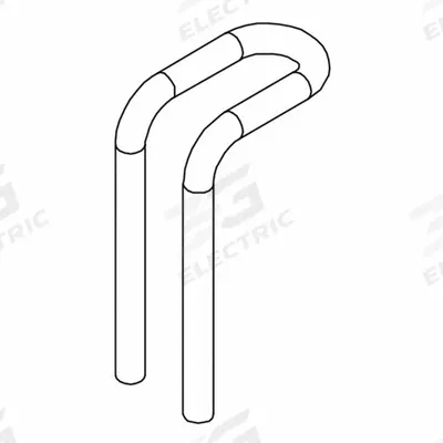 ANDERSON POWER PRODUCTS Retaining Clip: 2-8675P1, For SBE/SBX Series, Silver - Anderson Power Connector Hardware & Accessories