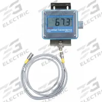 WAHL Digital Process Thermometer: -328°F to 1,472°F /-200°C to 800°C, +/-0.1°F/+/-0.1°C, Female (MPN D1396-6N). Key specifications — attr1275175: +/-0.1°F/+/-0.1°C; attr1275180: WAHL.