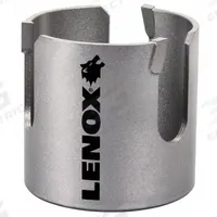 LENOX Hole Saw: 3 in Saw Dia., 2 7/16 in Max. Cutting Dp, 5/8"-18 Thread Size, Carbide Tipped (MPN LXAH431). Key specifications — attr1098087: LENOX; attr1098073: 5/8"-18.