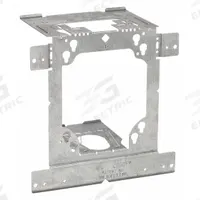 NVENT CADDY Box Bracket: Steel, Silver (MPN TEB23). Key specifications — Brand: NVENT CADDY; Accessory Type: Universal Electrical Box Bracket; Color: Silver; Material: Steel.