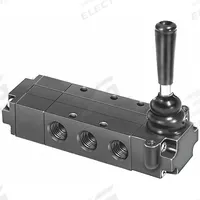 PARKER Manual Air Control Valve: DirectAir 4, Four-Way / Three-Position, Lever, 1/4 in Female NPT (MPN 529831000). Key specifications — attr1084737: Aluminum; attr1084764: Manual Air Control Valve; attr1084778: Spool; attr1084767: DirectAir 4; attr1084731: 529831000; attr1084739: PARKER; attr1084765: Manual Return; attr1084768: DirectAir 4.