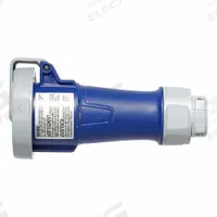 LEVITON Pin and Sleeve Connector: Blue, 250V AC, Three Phase, 30 A, 3 Pole, 4 Wire, IEC Grounding (MPN 430C9WLEVPI). Key specifications — Brand: LEVITON.