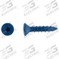 TAPCON Concrete Anchor Screw: 1 1/4 in Overall Lg, 1/4 in Dia, Steel, Torx, Flat, Steel, 100 PK (MPN 3183407V2). Key specifications — Material Grade/Class: Not Graded; System of Measurement: Inch; Brand: TAPCON; Screw Anchor Type: Concrete Screw Anchor.