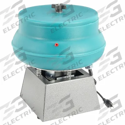 RAYTECH Vibratory Tumbler System: 0.22 cu ft Capacity - Adjustable-Amplitude Vibratory Tumblers