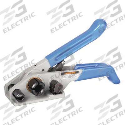 MIP Strapping Tensioner: Std Duty, Fits 1/2 in - 3/4 in Strap Wd, Handle Grip - Manual Tools for Poly Cord Strapping