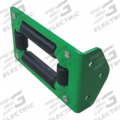 SPEEDAIRE Roller Guide: For RWA NF Series Reel Series, Nylon, Green, Steel, For 6 in Reel Wd - Roller Guide Assemblies for Spring-Return Hose Reels