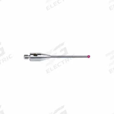 INSIZE M2 Stylus: CMM Straight Stylus, Ball, Straight, 0.059 in Ruby Ball Tip - Straight CMM Styli