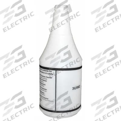 APPROVED VENDOR Spray Bottle: 32 oz Container Capacity, White, 28/400 Closure Size - Bottles without Sprayer