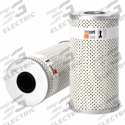 FLEETGUARD Oil Filter: 9 11/16 in Overall Ht, 9 11/16 in Overall Lg, 5 in Outside Dia - Cartridge Oil Filters