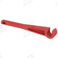 WHEELER-REX Valve Wheel Wrench: 3/4 in Head Size, 8 in Overall Lg, Aluminum, Painted, Nonsparking (MPN 8708). Key specifications — attr310395: Yes; attr310394: Painted; attr310393: Aluminum; attr324959: WHEELER-REX.