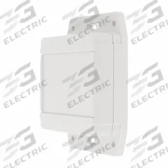 HAMMOND Enclosure: Polycarbonate, 3 in x 3 in x 1 in, NEMA 12/13/4/4X/6/6P, Screw On, Solid Cover (MPN 1555E2F17GY). Key specifications — Brand: HAMMOND; Closure Method: Screws; Knockouts: Not Included.