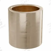 Sleeve Bearing: Bronze, SAE 841, 12 mm Bore, 15 mm OD, 16 mm Lg, 49,938 lb/sq in-fpm Max PV, 10 PK (MPN AAM1215-16B). Key specifications — System of Measurement: Metric; Material Grade: SAE 841; Brand: OILITE.