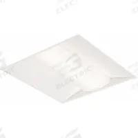 DAYBRITE Recessed Troffer: 2 ft Lg, 2 ft Wd, 4,500 lm, 3500K, 39 W, 120 to 277V AC, No Sensor (MPN 2EVG45L835-2-D-UNV-DIM-EMLED). Key specifications — attr1261884: 120 to 277V AC; attr1261878: DAYBRITE; attr1261883: (2) Lamp T8; attr1261870: 3500K; attr1261880: Yes.