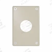 LEGRAND Wall Plate: Single Circular Opening, 1 Gang, Ivory, Jumbo Size (MPN WSP31N912IVYPS). Key specifications — Brand: LEGRAND; Material: Stainless Steel; Includes: Allen Head Screws.