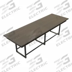 MIRELLA Conference Table: Rectangle, Fiberboard, Southern Tobacco, 47 1/4 in Overall Lg, Steel (MPN MRH12STO). Key specifications — attr987891: Traditional Leg; attr987894: Fiberboard; attr987867: Steel; attr987857: MIRELLA; attr987872: Steel.