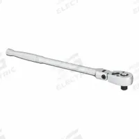 WESTWARD Hand Ratchet: Pear, Reversible, 9 1/2 in Overall Lg, Chrome, 5° Min Arc Swing (MPN 1NUD5). Key specifications — attr1205598: Reversible; attr1205605: Quick-Release Included; attr1205626: Chrome; attr1205607: Pear; attr1205624: WESTWARD.