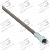 Extension Rod: 0.25 in Overall Dia, 4 ft Overall Lg (MPN 2ELE2). Key specifications — Brand: GRAINGER; Material: Fiberglass.