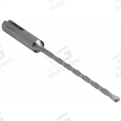 BOSCH Rotary Hammer Drill: 1/2 in Drill Bit Size, 4 in Max Drilling Dp, 6 in Overall Lg - SDS-Plus Concrete & Masonry Drill Bits