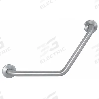 APPROVED VENDOR Wall Grab Bar: Straight, 24 in Lg, 1 1/2 in Dia, Stainless Steel - Standard Grab Bars