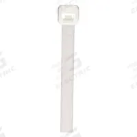PANDUIT Cable Tie: 7 1/2 in Nominal Lg, 1 3/4 in Nominal Max. Bundle Dia., 0.19 in Wd, Std, 100 PK (MPN PLT2S-C). Key specifications — Outdoor Use: No; Color: Natural; Brand: PANDUIT.