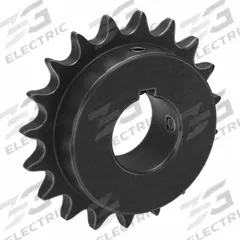 TRITAN Sprocket: 50, For 5/8 in Chain Pitch, 1 3/8 in Bore Dia, 19 Teeth, 3.797 in Pitch Dia, Steel (MPN 50BS19H X 1 3/8). Key specifications — Brand: TRITAN.