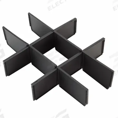 MILWAUKEE PACKOUT Drawer Divider Kit: 16 5/16 in W x 3 in H x 12 1/2 in L, Plastic - PACKOUT Drawer Dividers