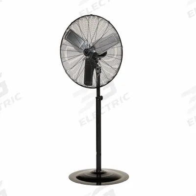 TPI COMMERCIAL Circulating Fan: 30 in Blade Dia, 3 Speeds, 1/6 hp Motor HP, Oscillating - Standard Industrial Pedestal Fans