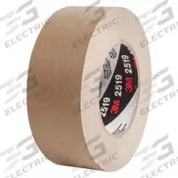 3M Masking Tape: 2519, Tan, 1 7/8 in Roll Wd, 60 yd Overall Roll Lg, 7.1 mil Thick, Rubber. Key specifications — Series: 2519; Brand: 3M; Backing Material: Kraft Paper; For Location: Indoor; For Surface Type: Paper; Manufacturer Part Number: 2519.