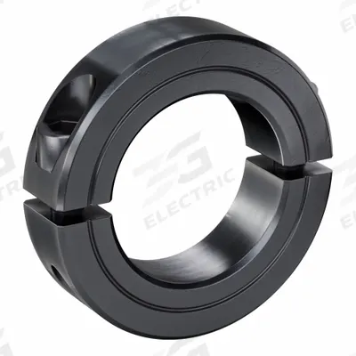RULAND MANUFACTURING Shaft Collar: 2-Piece, Inch, Round, Clamp-On, 1 5/8 in Bore Dia - Steel Shaft Collars