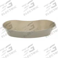 MEDLINE Emesis Basin: Polypropylene, 16.907 oz Capacity, 4 in Overall Dia, 1 3/4 in Overall Ht, Gray (MPN 4224). Key specifications — Color: Gray; Brand: MEDLINE; Material: Polypropylene.