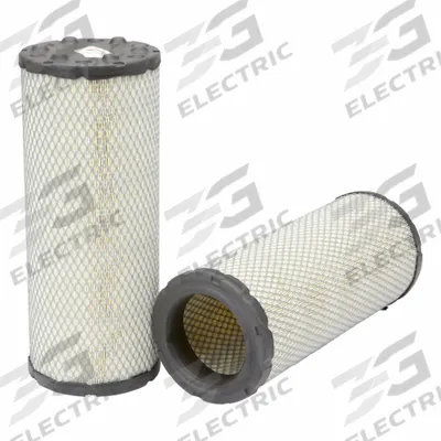 FLEETGUARD Automotive Air Filter: Round-Oval, Engine, Radial Seal, 5 3/32 in Outside Dia - Round/Oval Engine Air Filters
