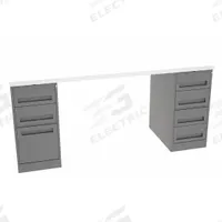 TENNSCO Workbench: Fixed Ht, Laminate, 72 in x 30 in, 750 lb Overall Load Capacity, Gray (MPN MWB-5-3072P). Key specifications — Brand: TENNSCO.