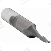 CLEVELAND Square End Mill: High Speed Steel, TiCN Coated, 2 Flute, 3/16" Mill Dia, 7/16" LOC (MPN C33806)