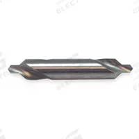 KEO Center Drill: Plain Type, #1, 60°, 6 in Overall Lg, Carbide (MPN 907-000-190). Key specifications — Brand: KEO; End Type: Double End.