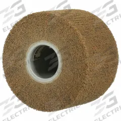 SCOTCH-BRITE Cut and Polish Flap Brush: 8 in Dia x 1 in W, 3 in Arbor, Aluminum Oxide, Very Fine (MPN 7000046151). Key specifications — Series: CP-FB; Brand: SCOTCH-BRITE.