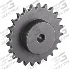 TRITAN Sprocket: One-Sided Hub, For Single Strands, 80, 24 Teeth, 7.661 in Pitch Dia, 1 in Bore Dia (MPN 80B24 X 1 MPB). Key specifications — Brand: TRITAN.