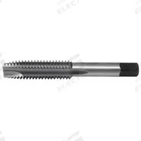 CLE-LINE Spiral Point Tap: #6-32 UNC, H3 / 2B, 2 Flute, Plug Chamfer, High Speed Steel (MPN C62153)
