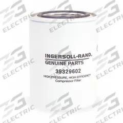 INGERSOLL RAND Replacement Oil Filter: 39329602, ROTARY COMPRESSOR. Key specifications — attr948866: 39329602; attr948874: Oil Filter Element; attr948875: ROTARY COMPRESSOR; attr948868: 40AY59.