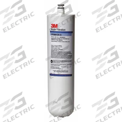 3M WATER FILTRATION PRODUCTS Quick-Connect Water Filter: 0.5 micron, 1.5 gpm - Quick-Connect Drinking Fountain & Beverage Machine Water Filters