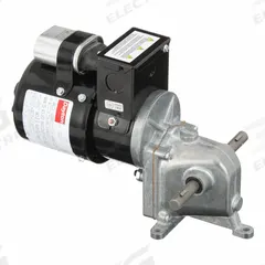 DAYTON AC Gearmotor: Right Angle, Dual Output Shafts, PSC, TENV, 3 RPM, 200 in-lb Max Torque, CW/CCW (MPN 1LPZ2). Key specifications — Inverter Rated: No; Brand: DAYTON; Full Load Current: 1.2/0.63 A.