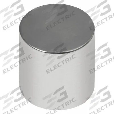 MAG-MATE Rare Earth Magnet: Neodymium, 3/8 in Outside Dia, 0.5 in Thick, Disc Magnet - Cylindrical Rare Earth Magnets