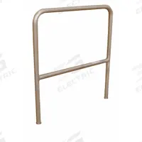 APPROVED VENDOR Handrail Section: Toe Board Not Included, Floor Mounted Rail Mounting, Round, Silver (MPN 5NPN7). Key specifications — Product Type: Handrail Section; Brand: APPROVED VENDOR; Color: Silver; Handrail Shape: Round; Material: Aluminum; Number of Rail Levels: Not Rated; Rail Mounting Style: Floor Mounted.