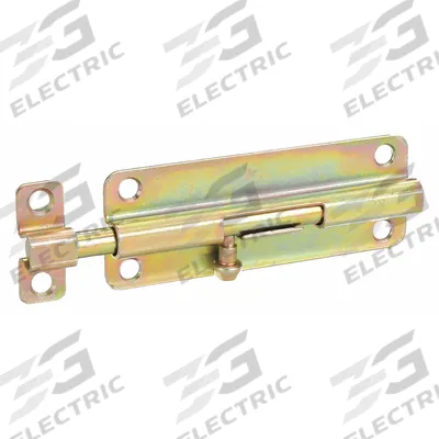 APPROVED VENDOR Door Bolt: Barrel Bolt, Zinc, 1/2 in Ht, 1 1/2 in Wd - Door Bolts