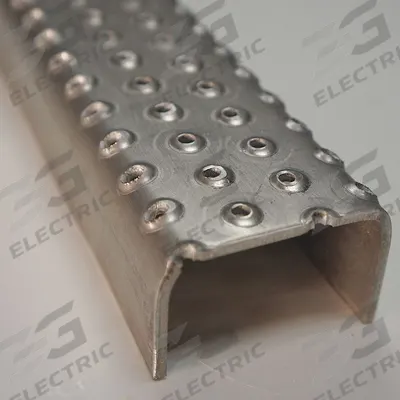 APPROVED VENDOR Ladder Tread Rung: Ladder Rung, Perforated - Rungs