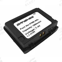 BANSHEE Radio Battery: Fits Vertex Std, For VX-5R/VX-7R Series, 1,200 mAh, Lithium Ion, QVB-80L. Key specifications — Manufacturer Part Number: QVB-80L; Brand: BANSHEE; Compatible Radio Brand: Vertex Standard; Battery Type: Lithium Ion; Waterproof: No; Compatible Radio Series: VX-5R; Compatible Radio Type: Handheld; Compatible Radio Manufacturer Model Number: VX5R.