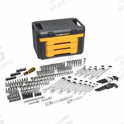 GEARWRENCH Mechanic Tool Set: 232 Total Pcs - Tool Sets with Tool Box