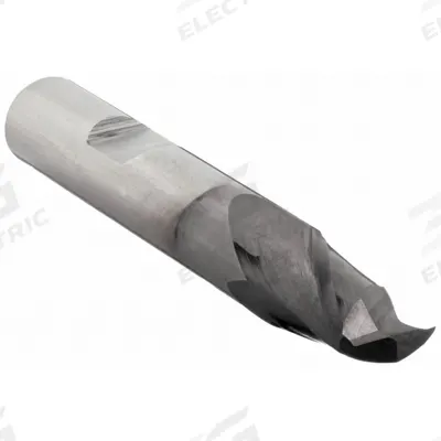 CLEVELAND Square End Mill: High Speed Steel, TiCN Coated, 2 Flute, 7/16" Mill Dia - General Purpose High-Speed Steel Square End Mills