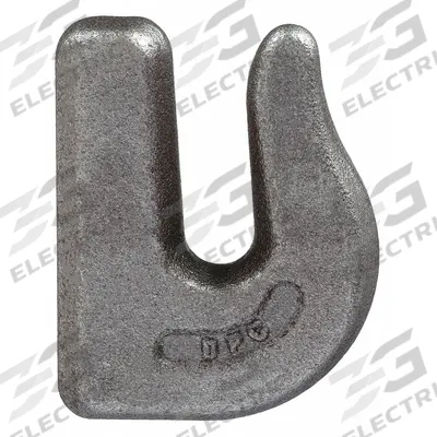 BUYERS PRODUCTS Weld-On Towing Hook: 3/8 in Overall Hook Size, 43 - Tow & Recovery Hooks